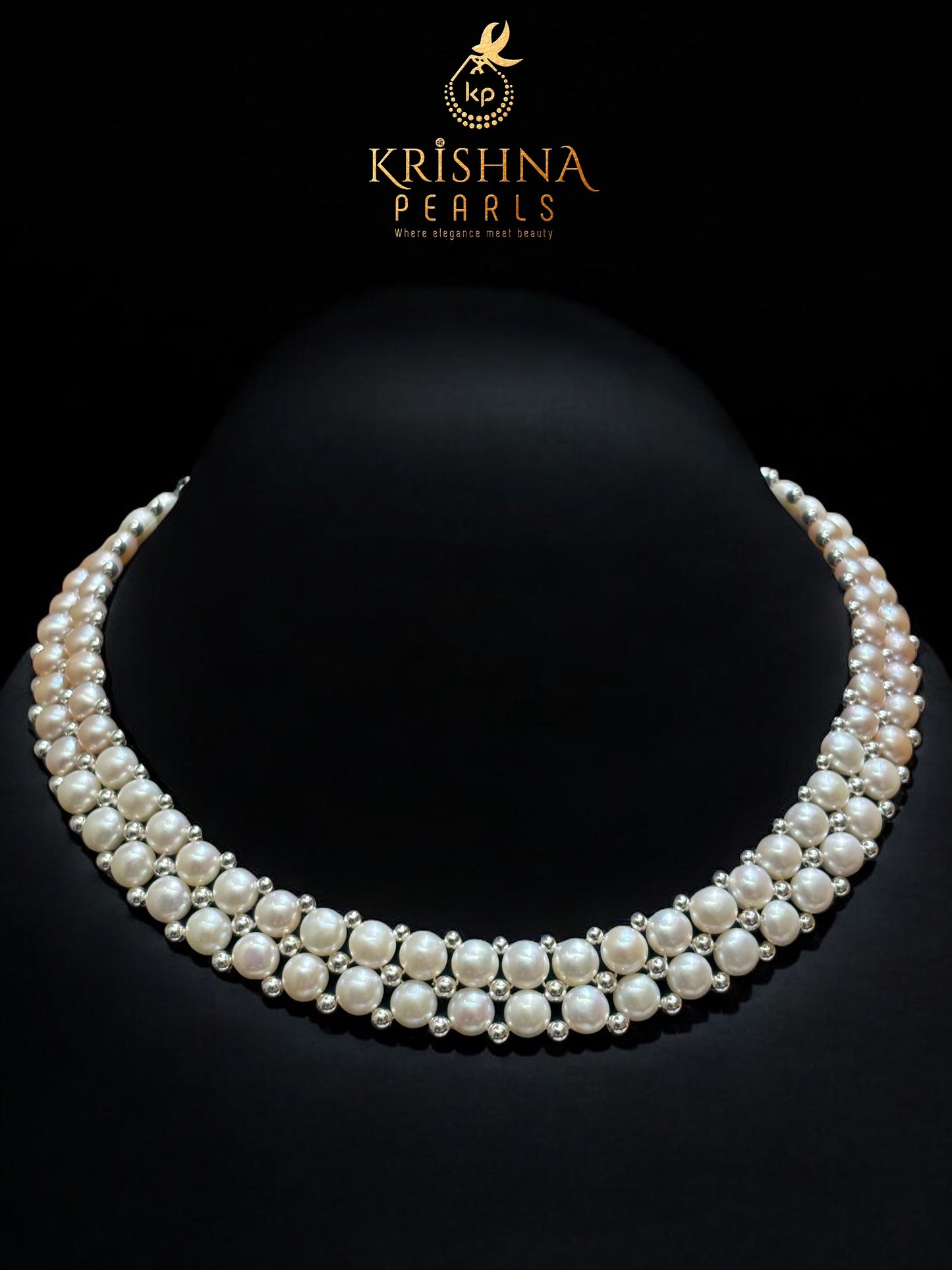 Button Pearl White & Pink Set