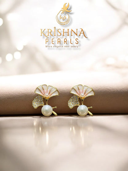 Adorable Petals of Pearl Earrings