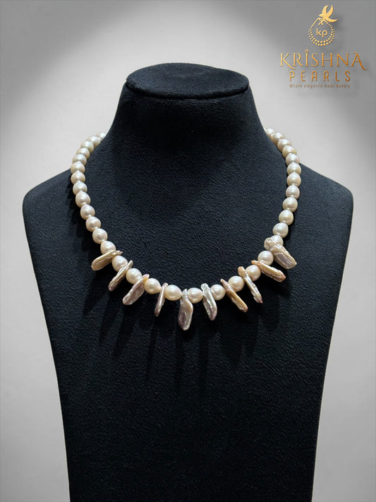 Baroque Harmony Pearl Necklace