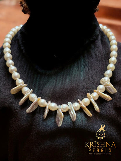 Baroque Harmony Pearl Necklace