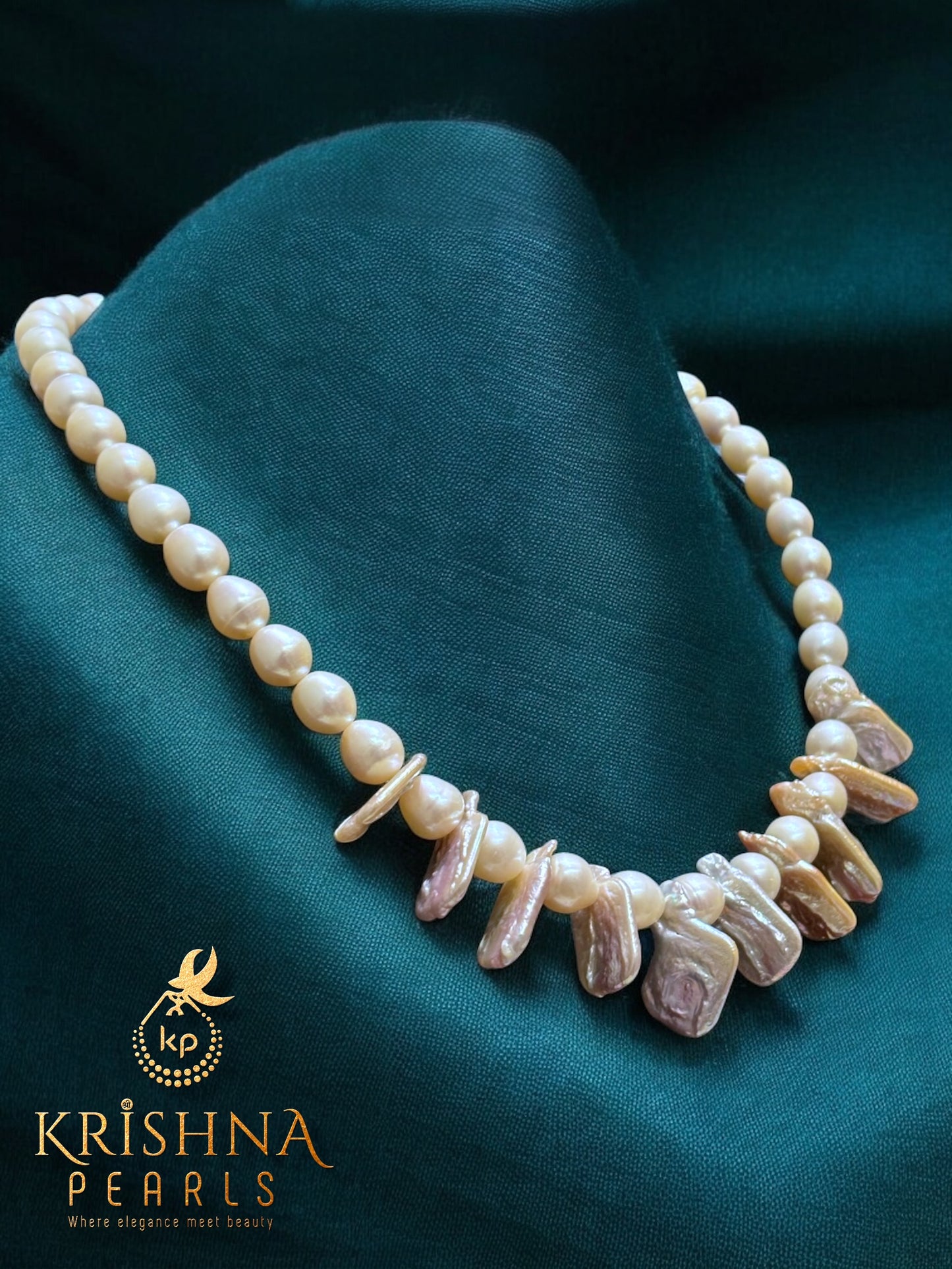Baroque Harmony Pearl Necklace