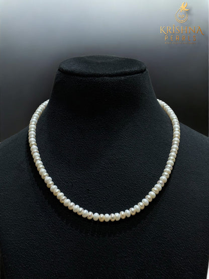 Cream & OffWhite Pearls Necklace