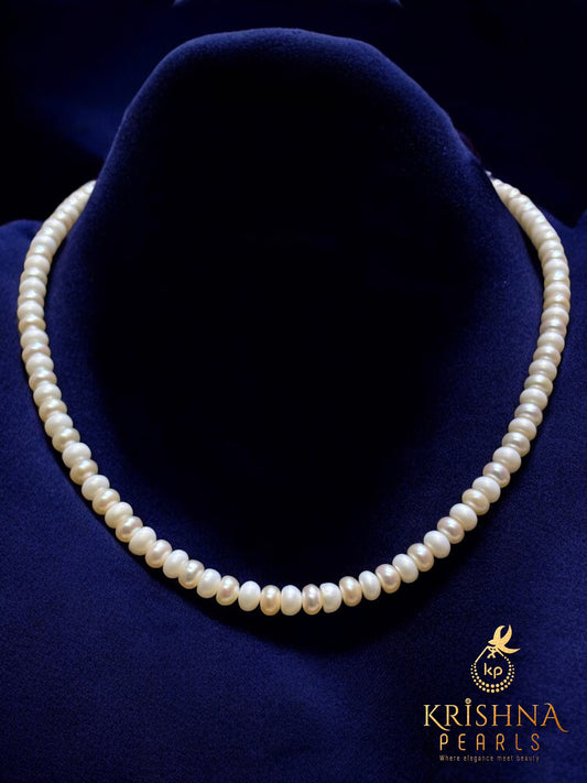 Cream & OffWhite Pearls Necklace