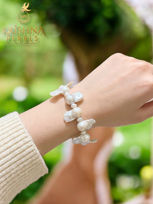 Unique Baroque Pearls Bracelet