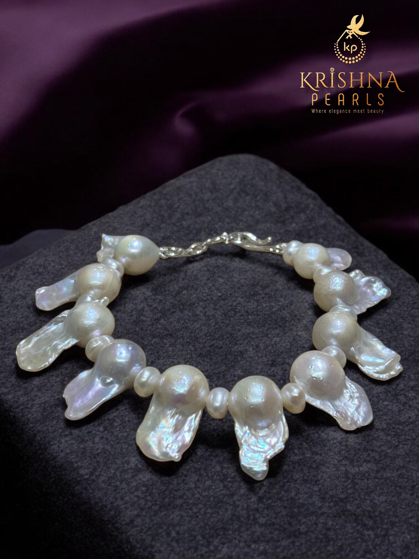 Baroque Pearls Bracelet Nature Beauty