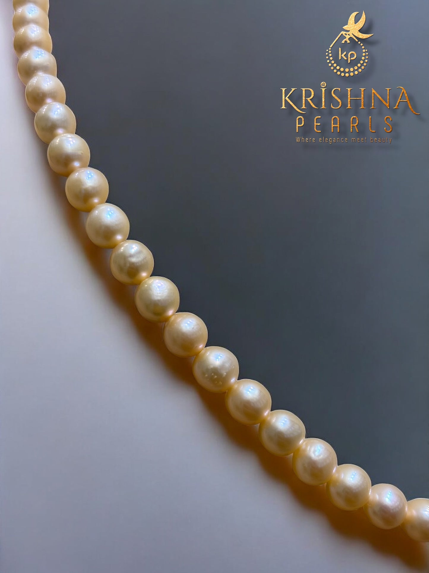 Beautiful Round Peach Pink Pearls Necklace Set- Best Mothers Day Gift Lifetime Guarantee