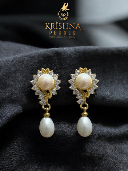 Designer White Pearl Hangings
