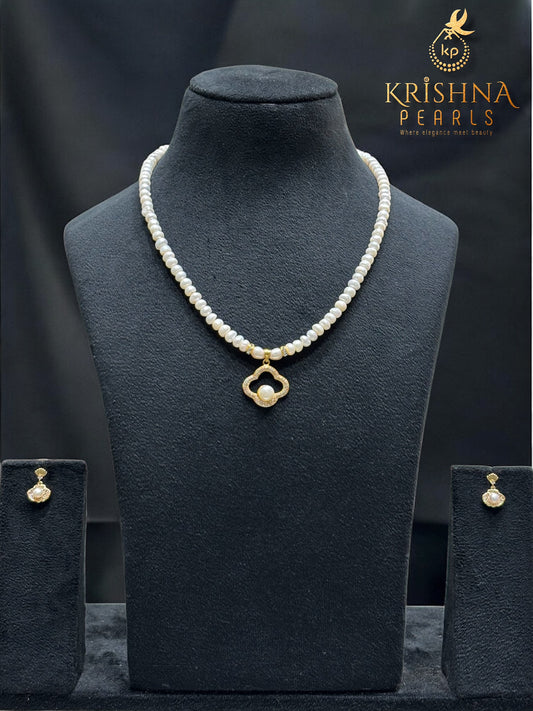 Mothers Day Special Single Line Necklace Set