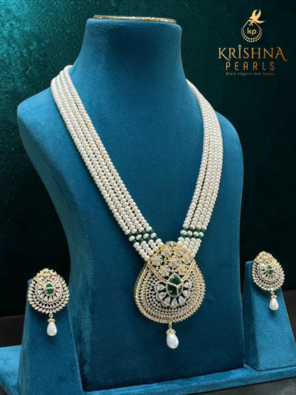 Mothers Day Special Four-Layered Pearl Necklace Set