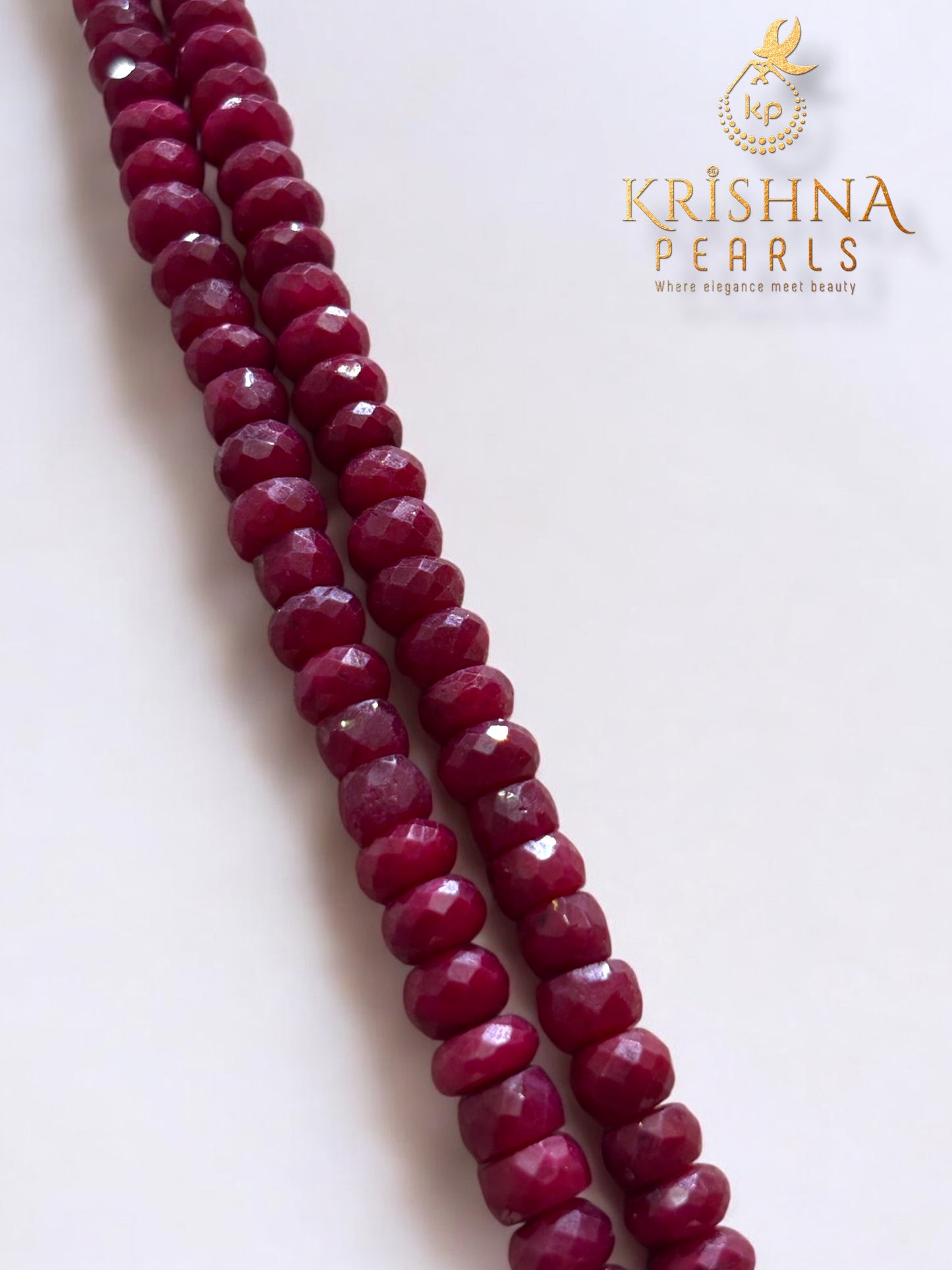 Royal Ruby Double Layer Necklace