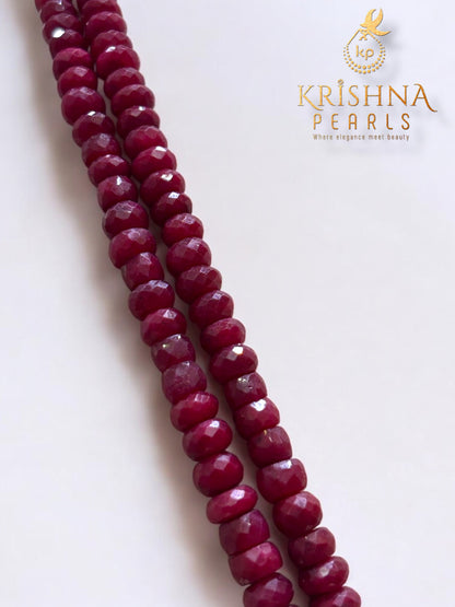 Royal Ruby Double Layer Necklace