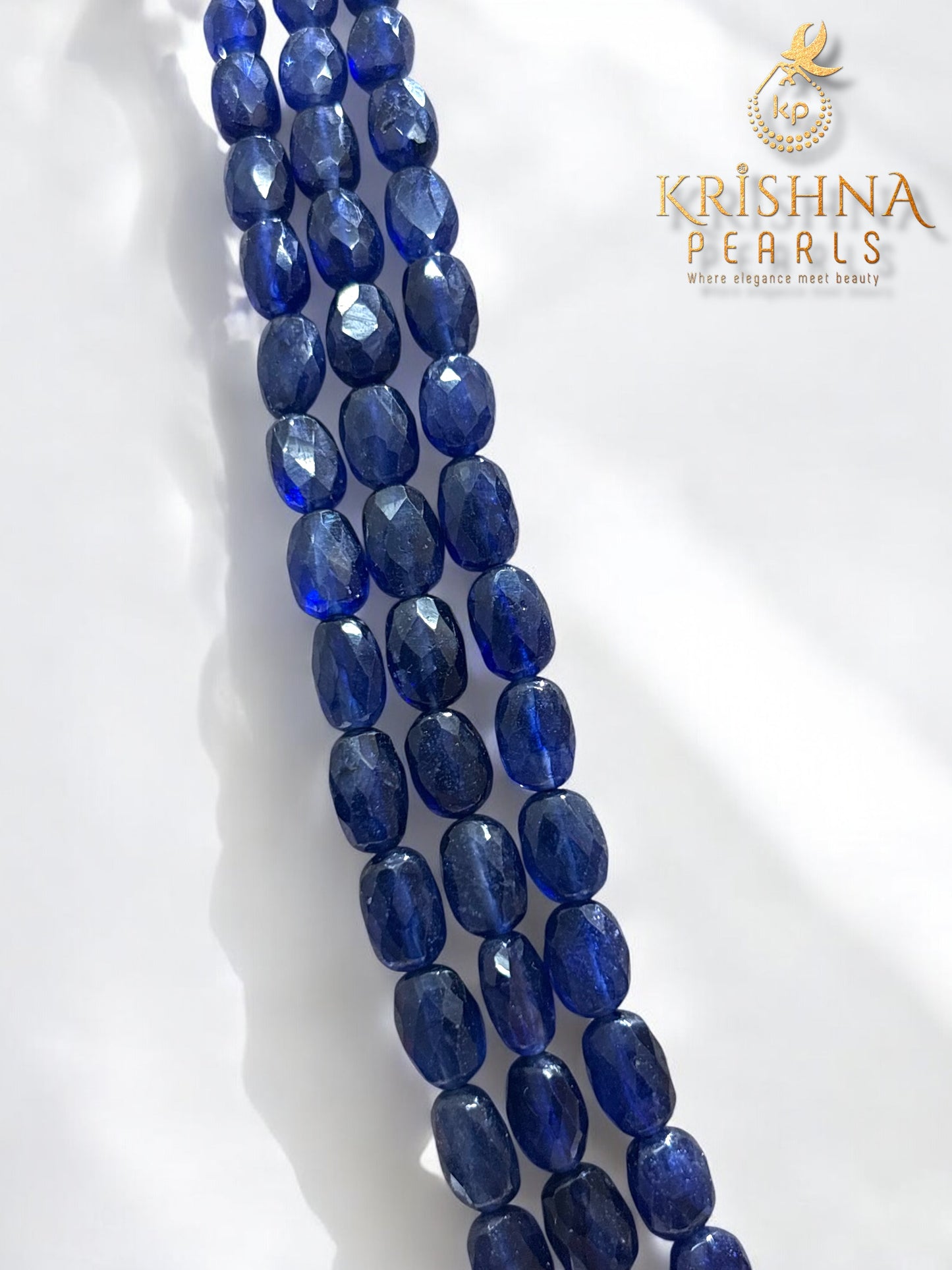 Roayl Blue Sapphire 3 Layers Necklace