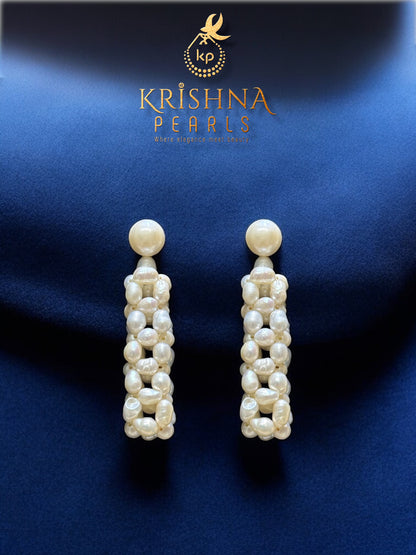 Classic Rice Pearls Jali Necklace Set