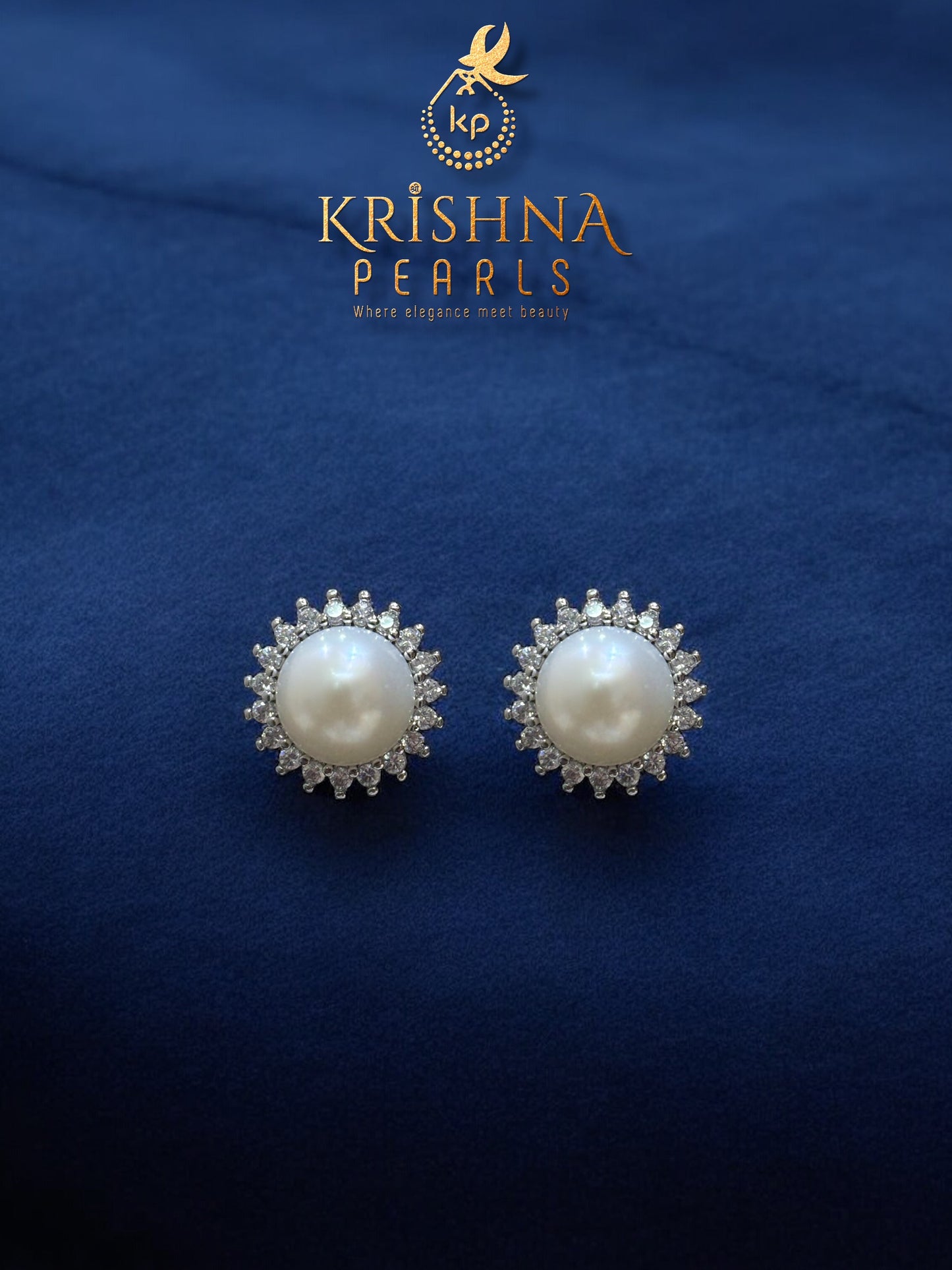 Beautiful Big Pearl Studded Pearls Combo Set ( Single Line Pendent Set With Finger Ring )