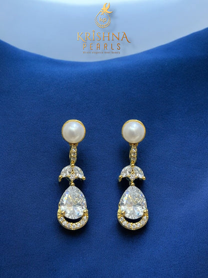 Sophisticated Button Pearl Necklace Set
