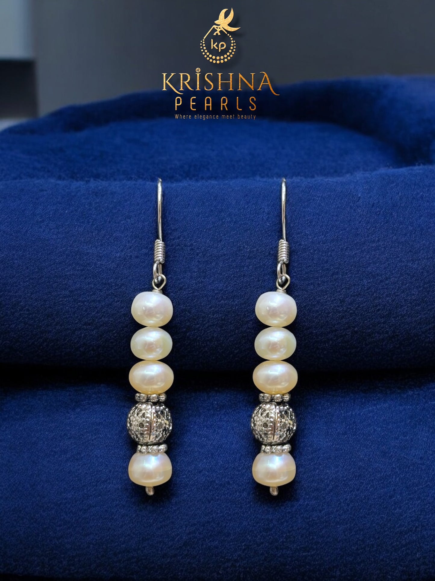 Classic Nakshi Balls Pearls Necklace Set