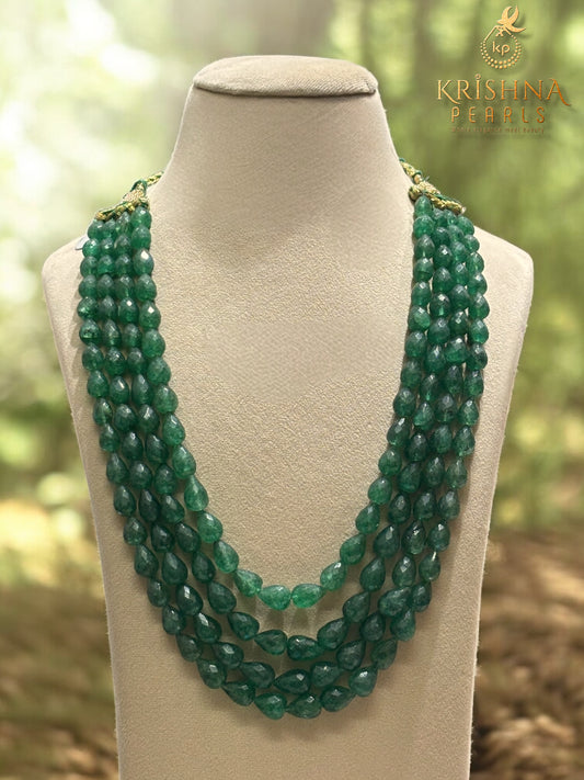 Four Layer Natural Aventurine Emerald Haram
