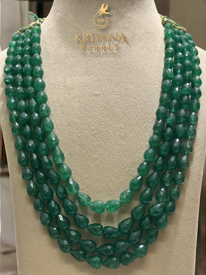 Four Layer Natural Aventurine Emerald Haram