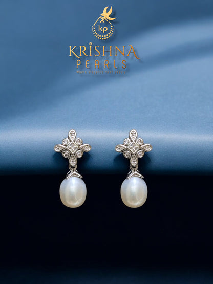 92.5 Silver Designer Pearl Hangings