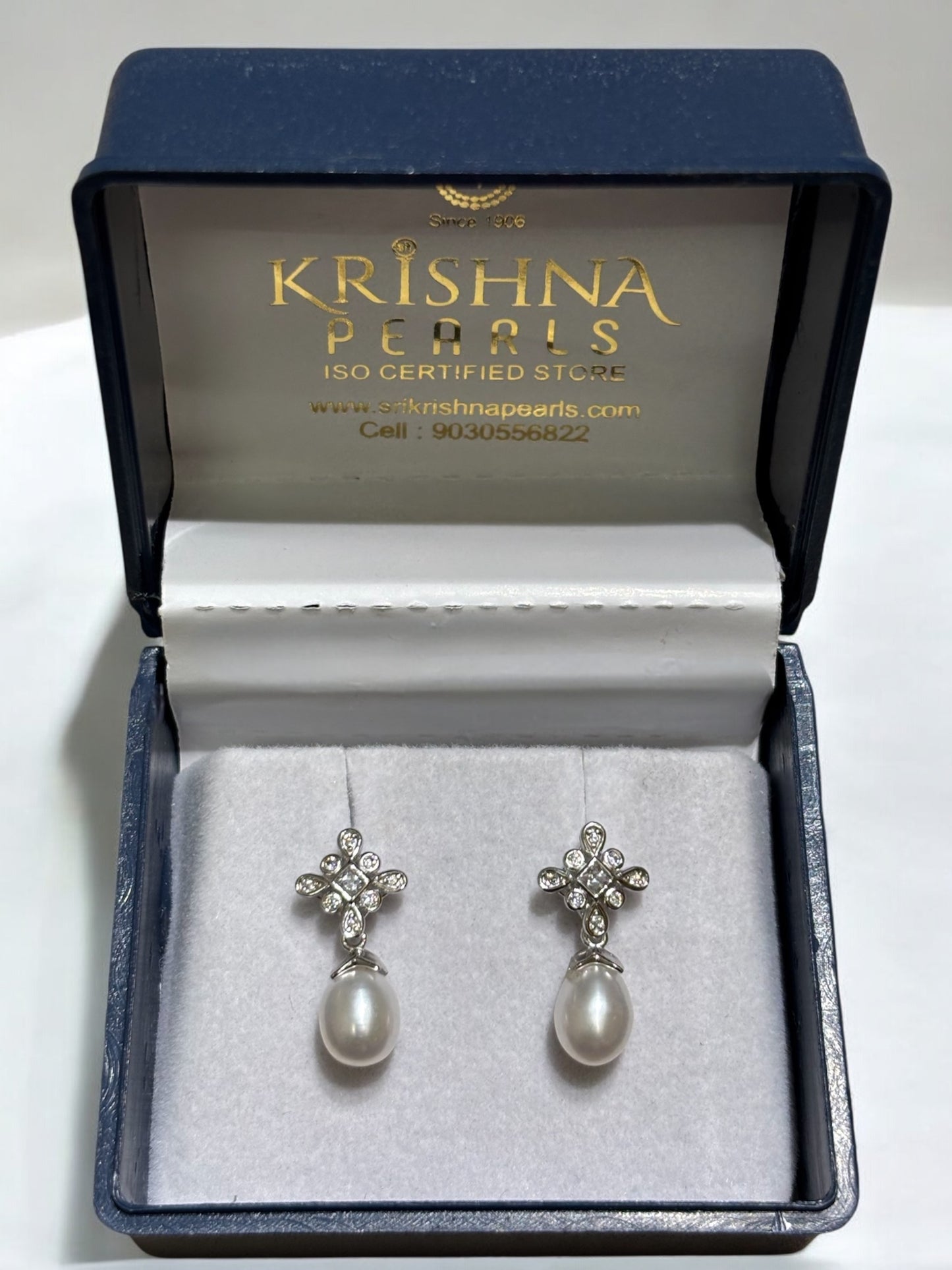 92.5 Silver Designer Pearl Hangings