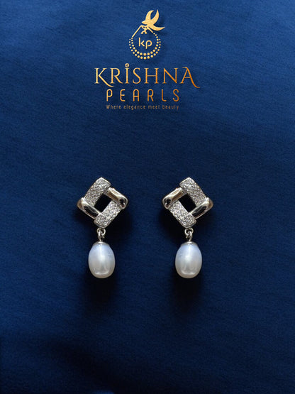 92.5 Silver Designer Pearl Hangings