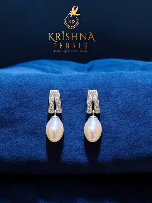 92.5 Silver Designer Pearl Droplets