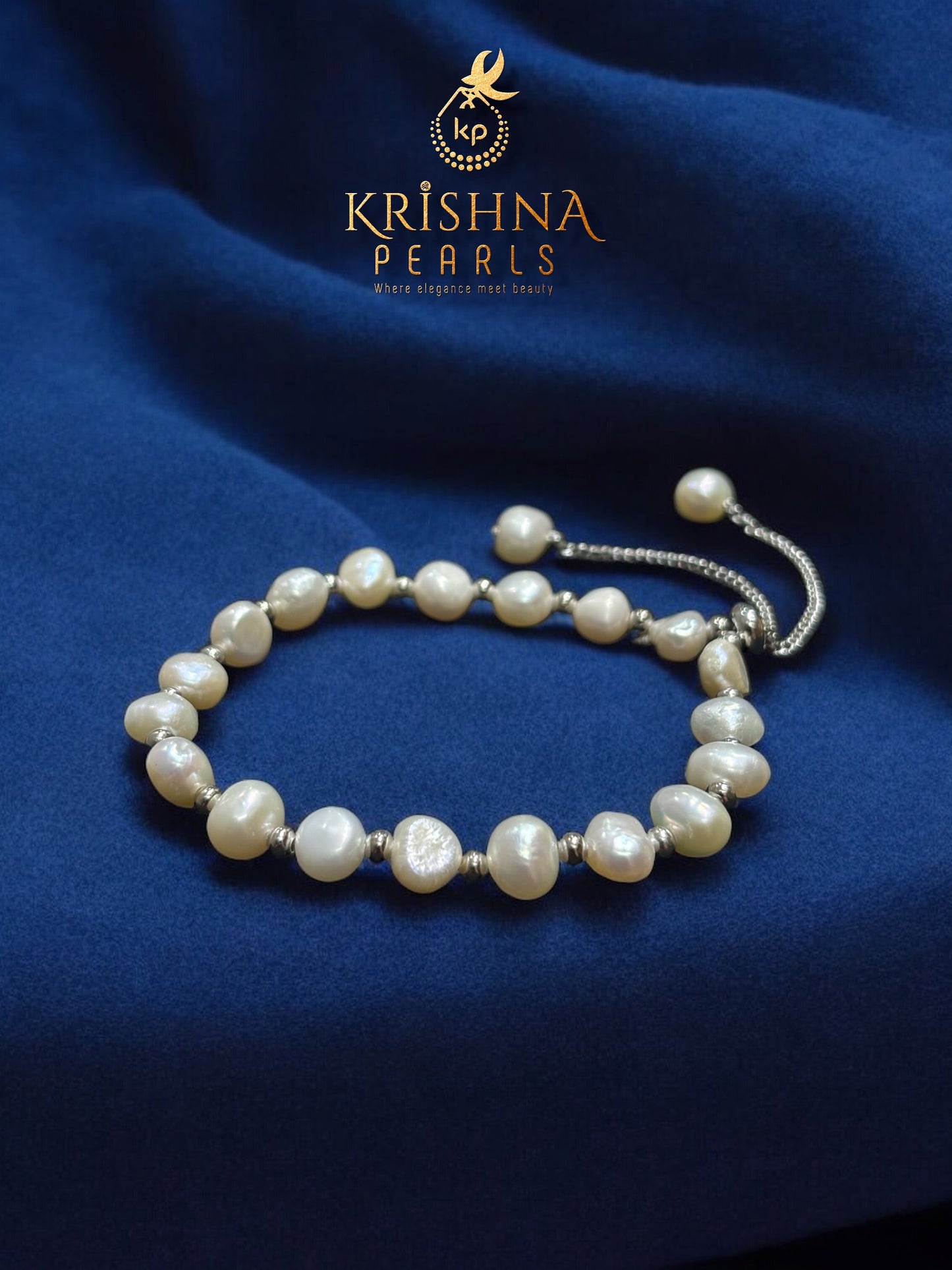 Beautiful White Baroque Pearls Bracelet