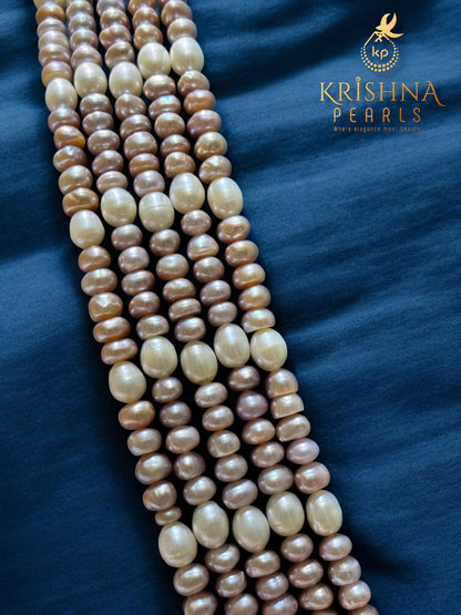 Original Pearls 5 Layers Necklace Set