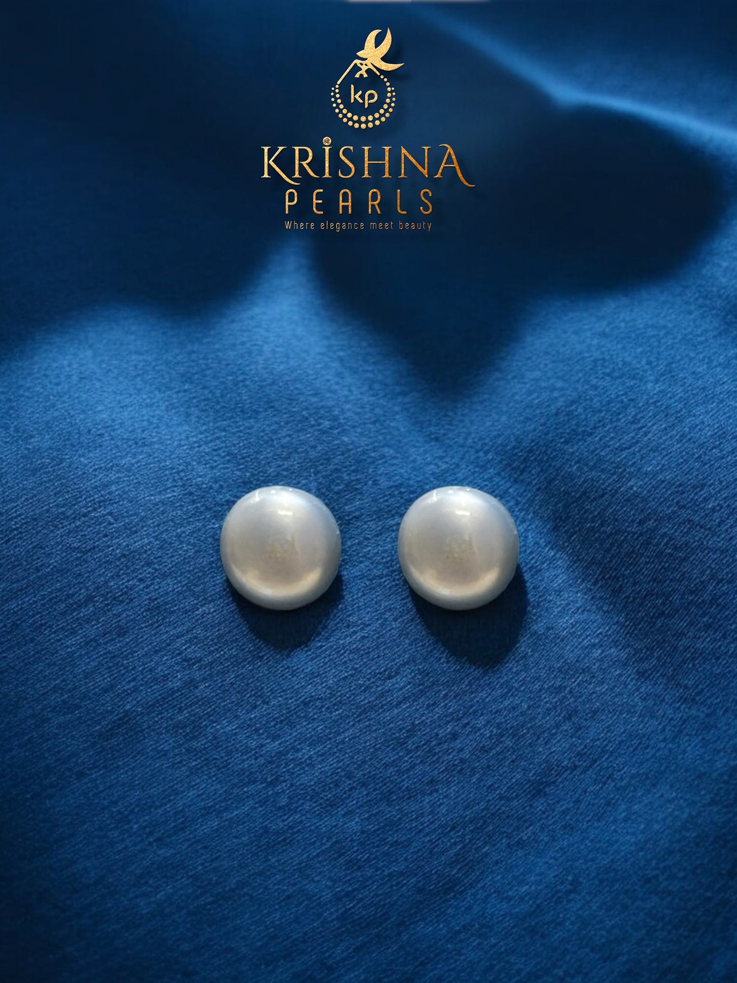 Original Grey & White Pearls Three Layers Necklace Set