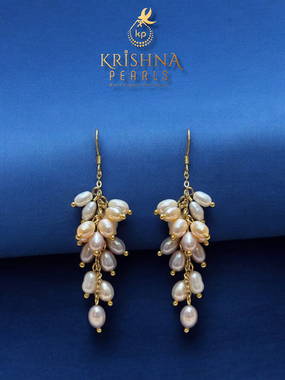 Alluring Rice Pearls Jhumka
