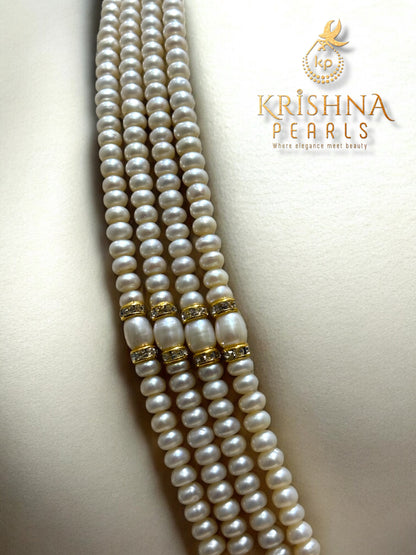 Original Pearls Four Layers Broch Set