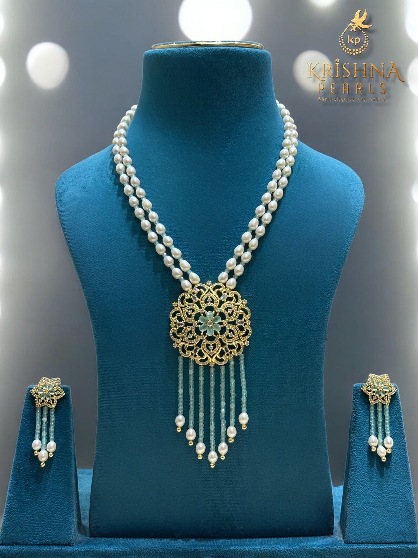Pearls Long Necklace For Women