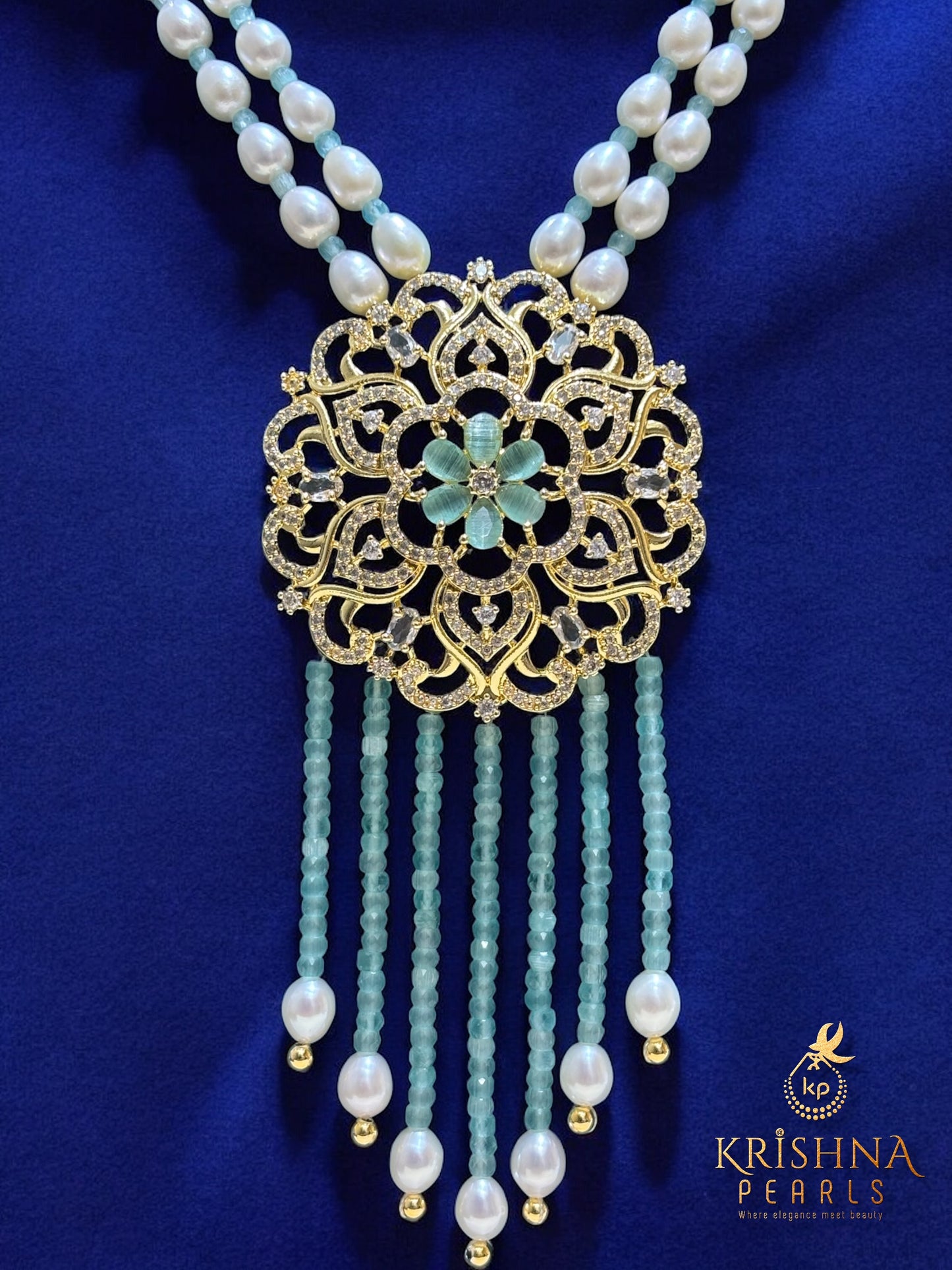 Pearls Long Necklace For Women