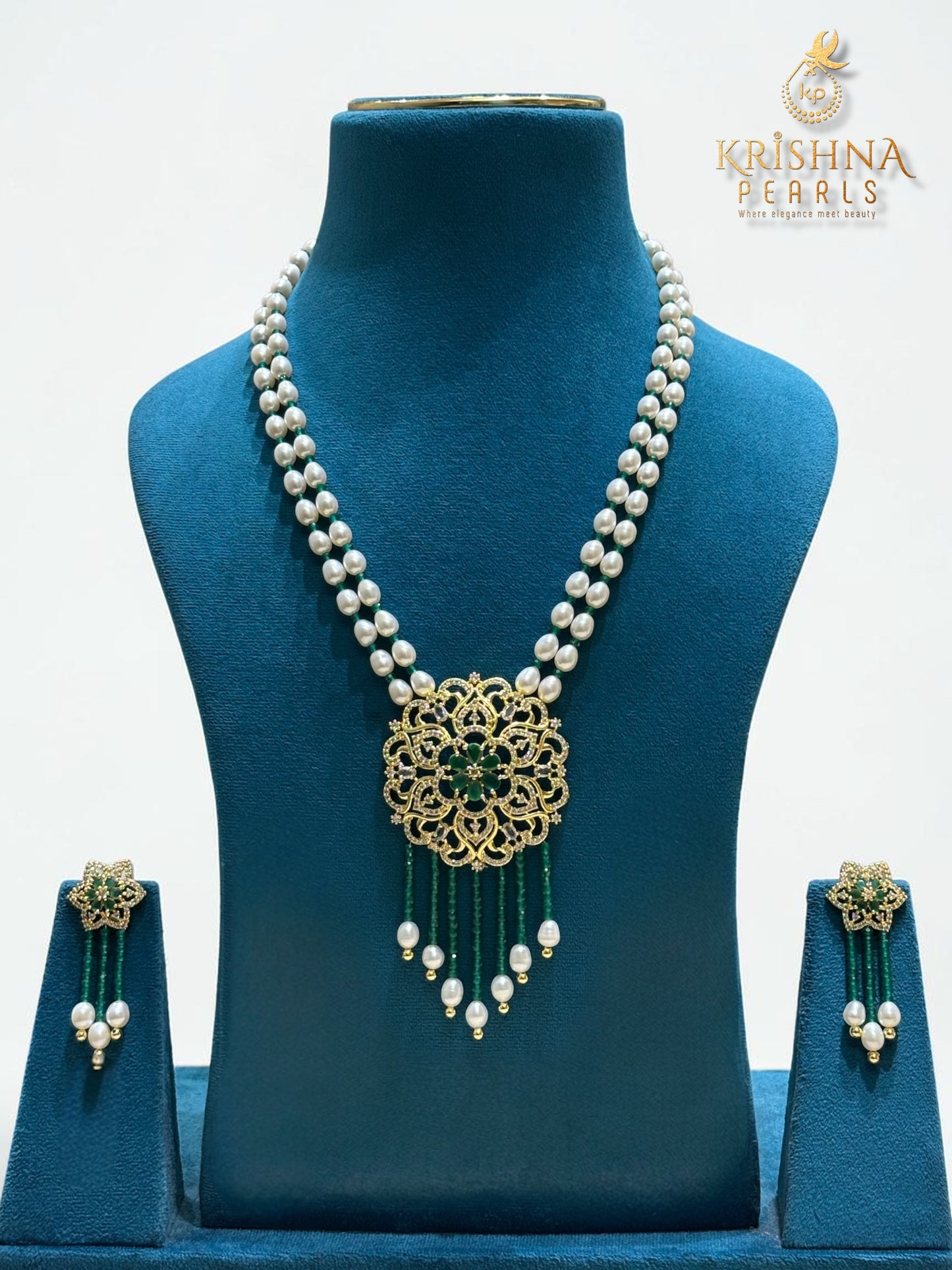 Pearls Long Necklace For Women