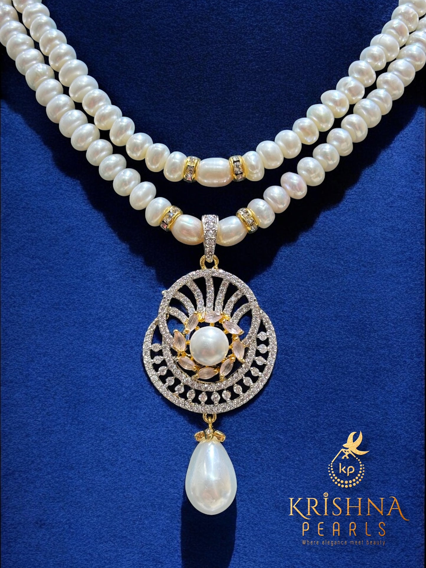 Real Pearls Necklace Set