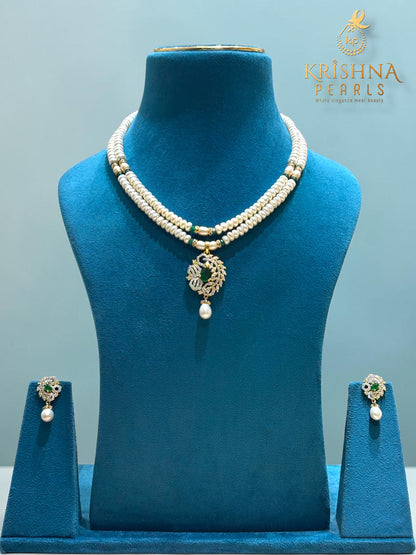 Real Pearls Necklace Set