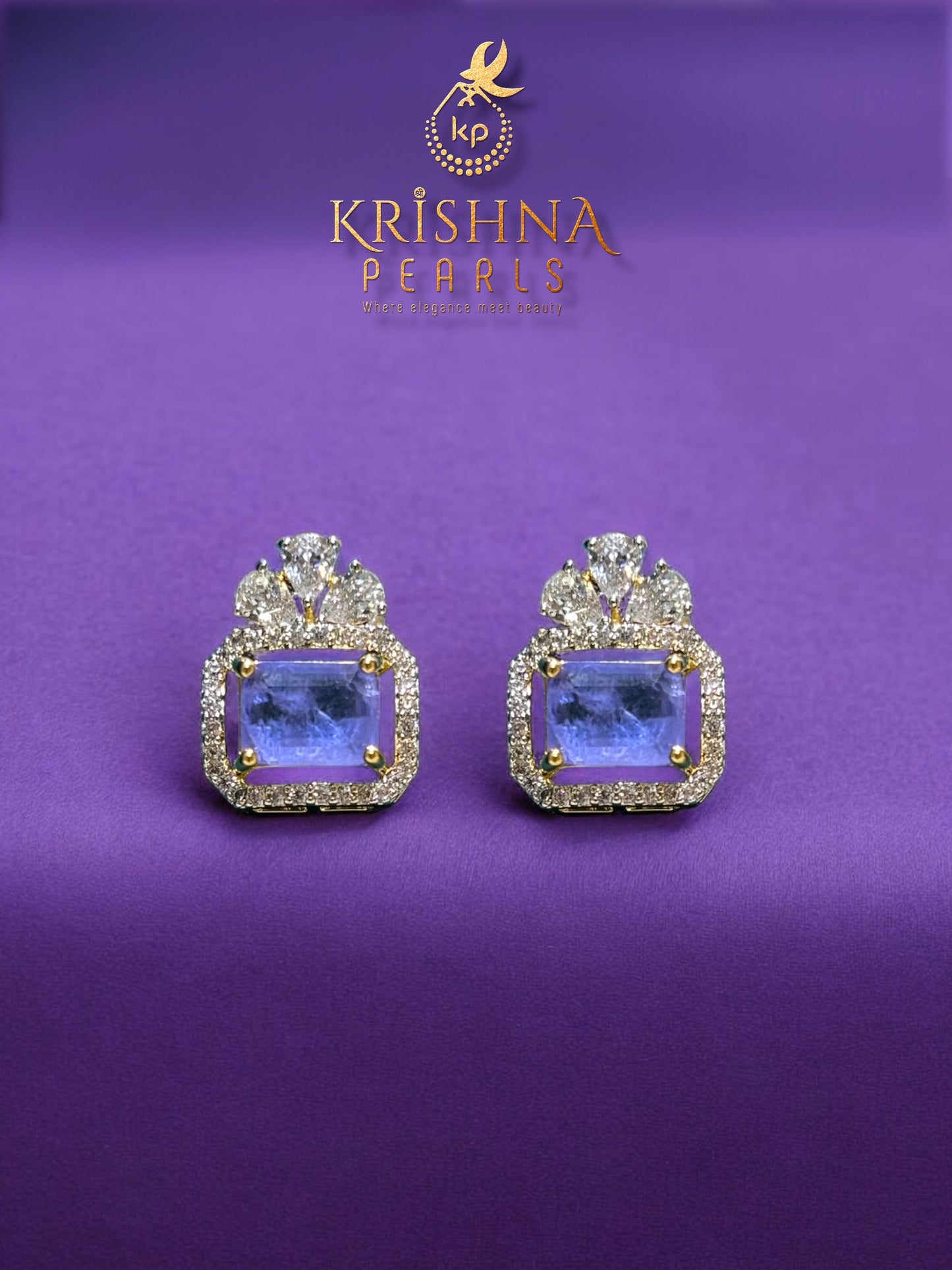 Amethyst With Pearls Necklace Set