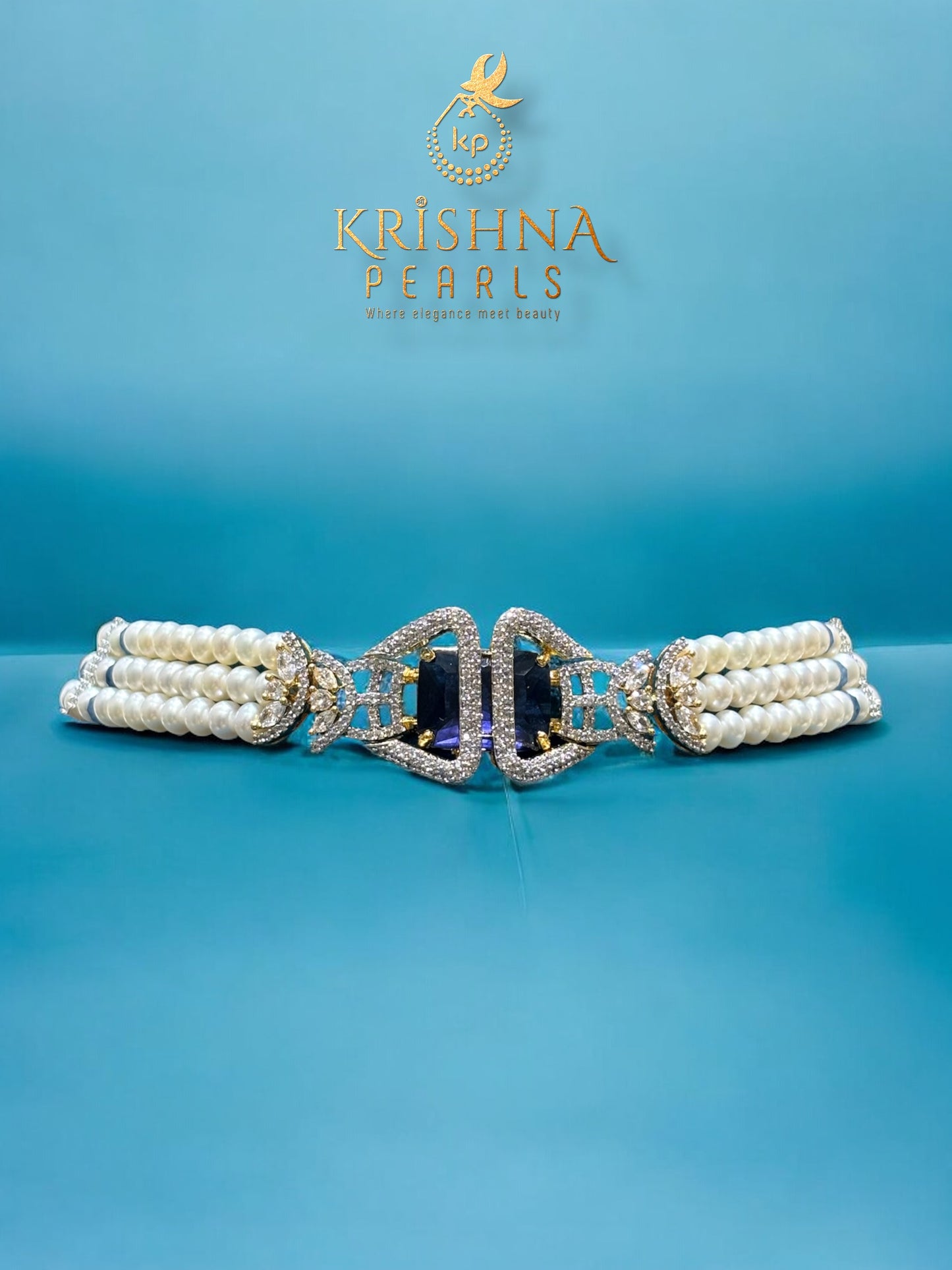 Authentic Pearls Choker Set
