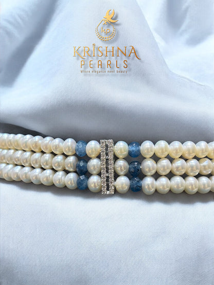 Authentic Pearls Choker Set