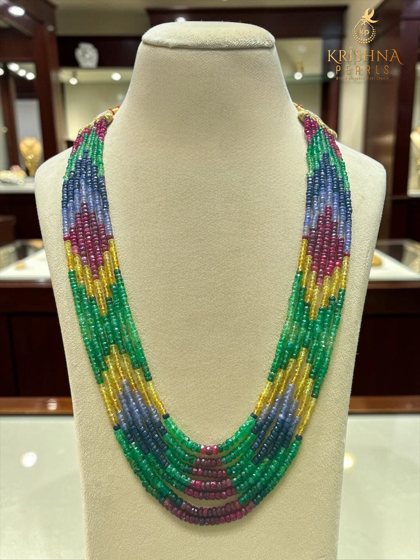 Ruby Emerald Multi Sapphire Treated