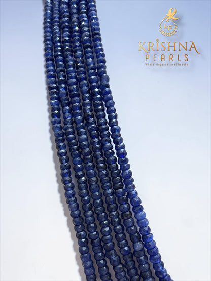 Real Blue Sapphire Six Layers Necklace
