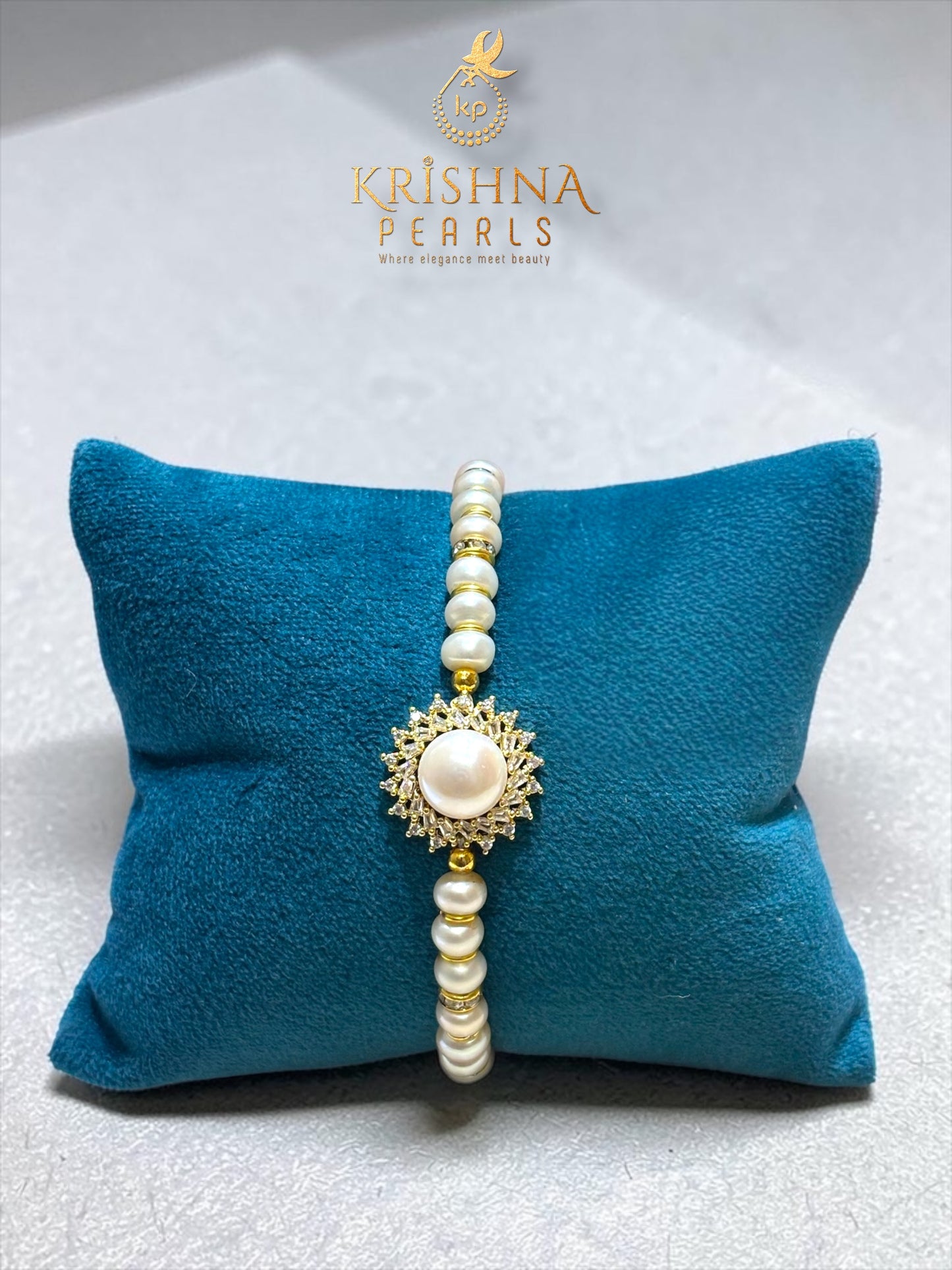 Original Pearl Studded Rakhi