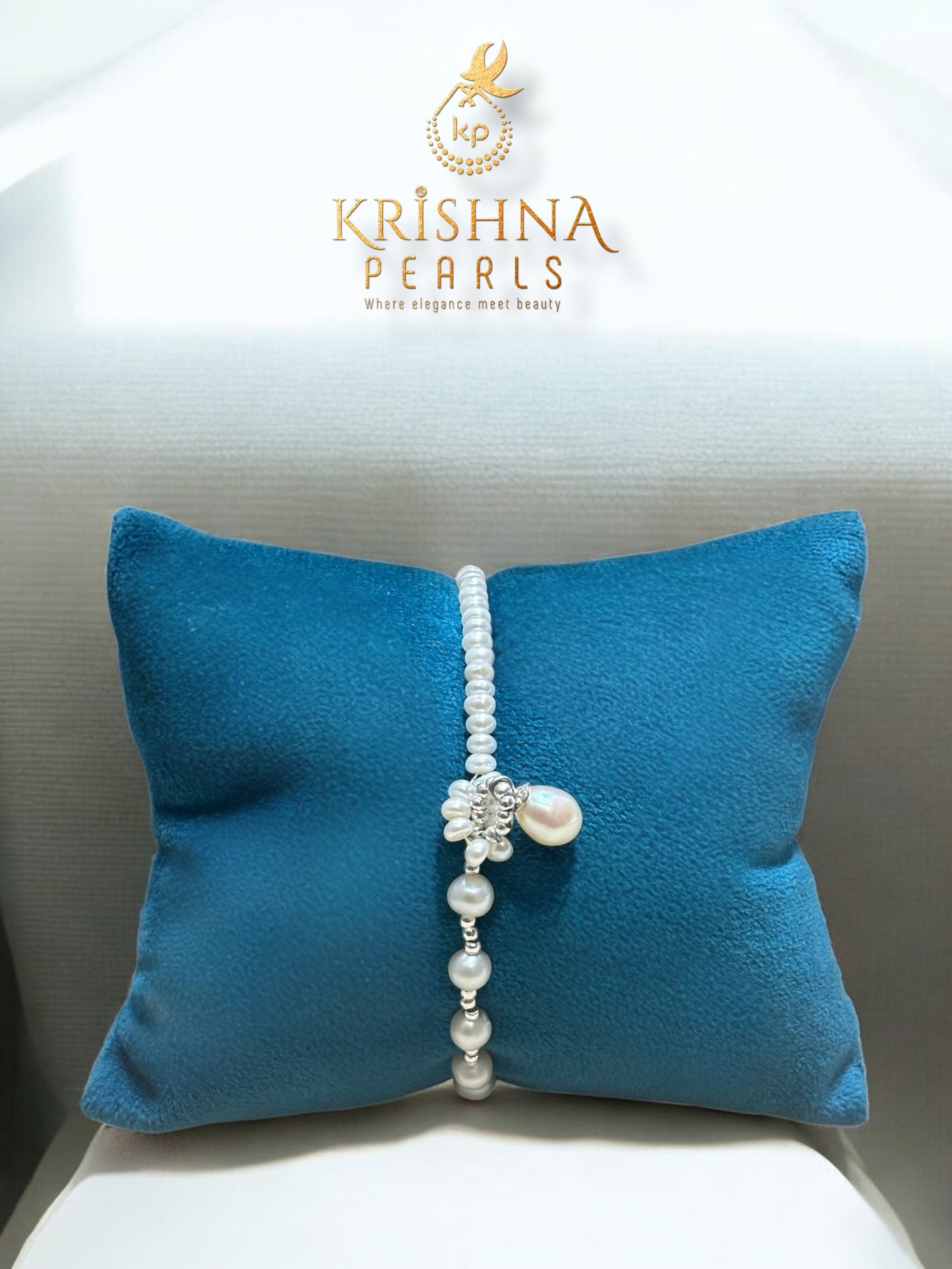 Real Pearl Fancy Rakhi