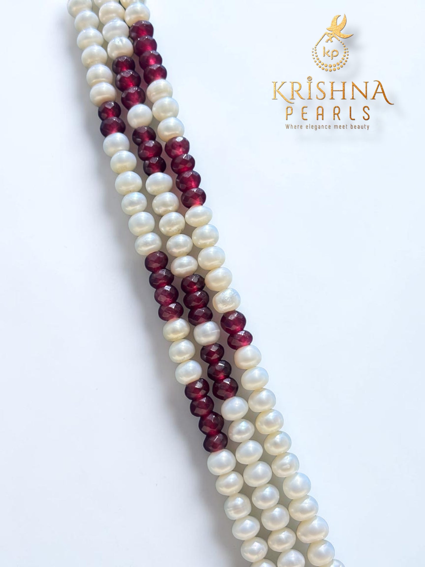 Authentic Pearls Rani Haar Set