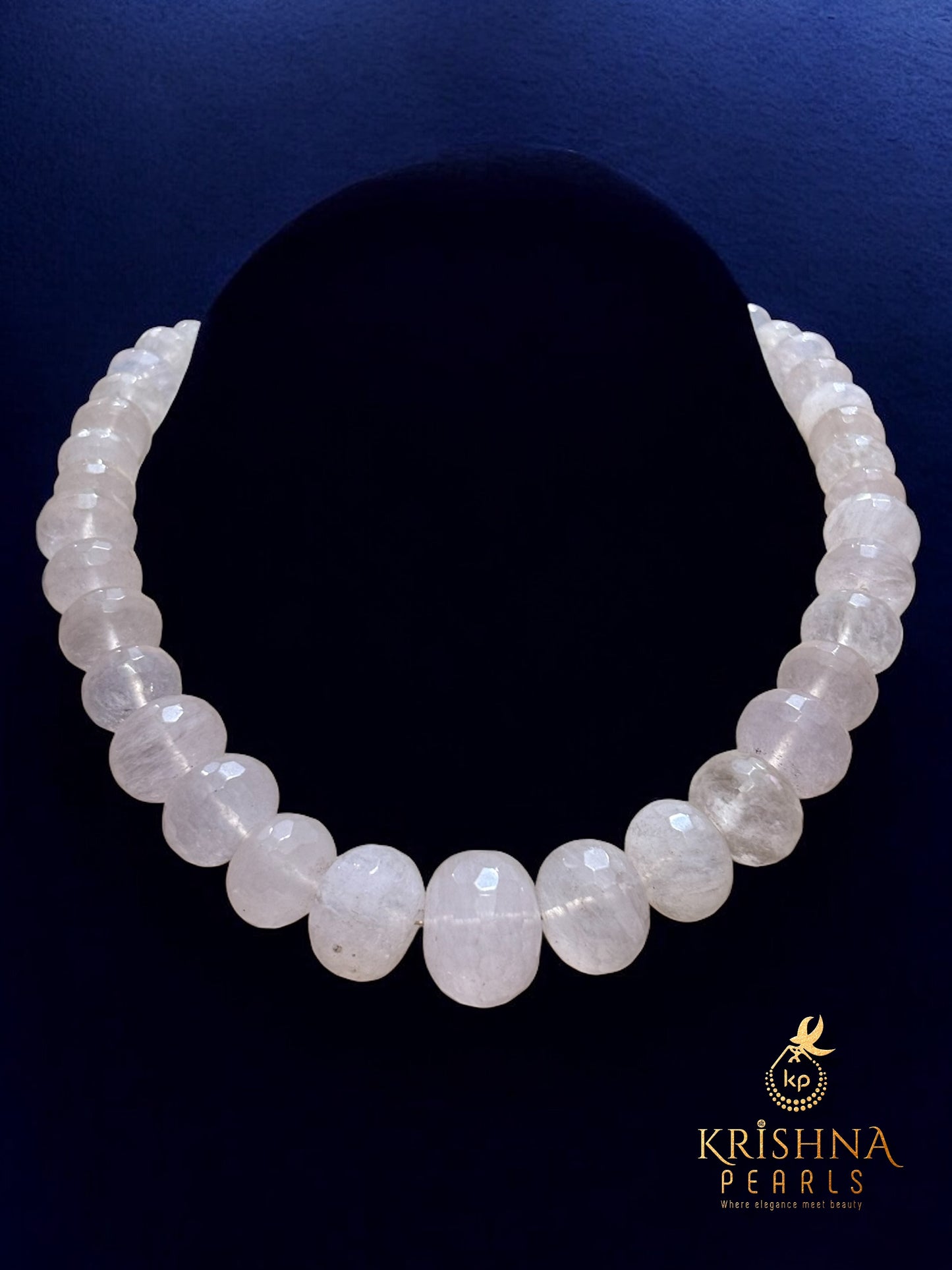 Rose Quartz Graduation Necklace