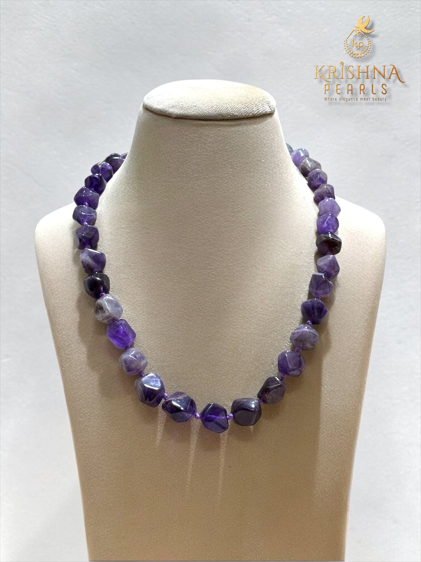 Amethyst Single Layer Necklace
