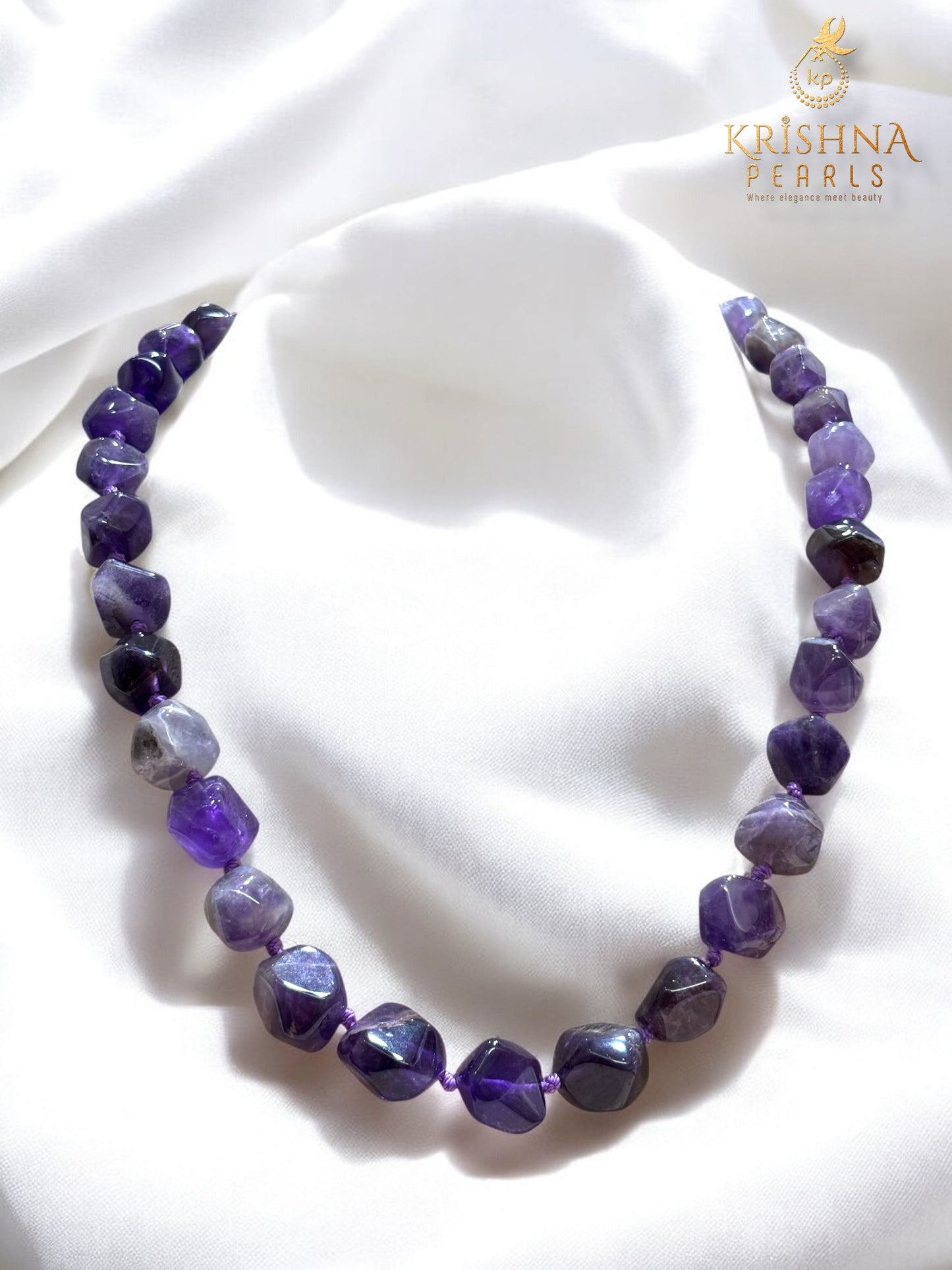 Amethyst Single Layer Necklace