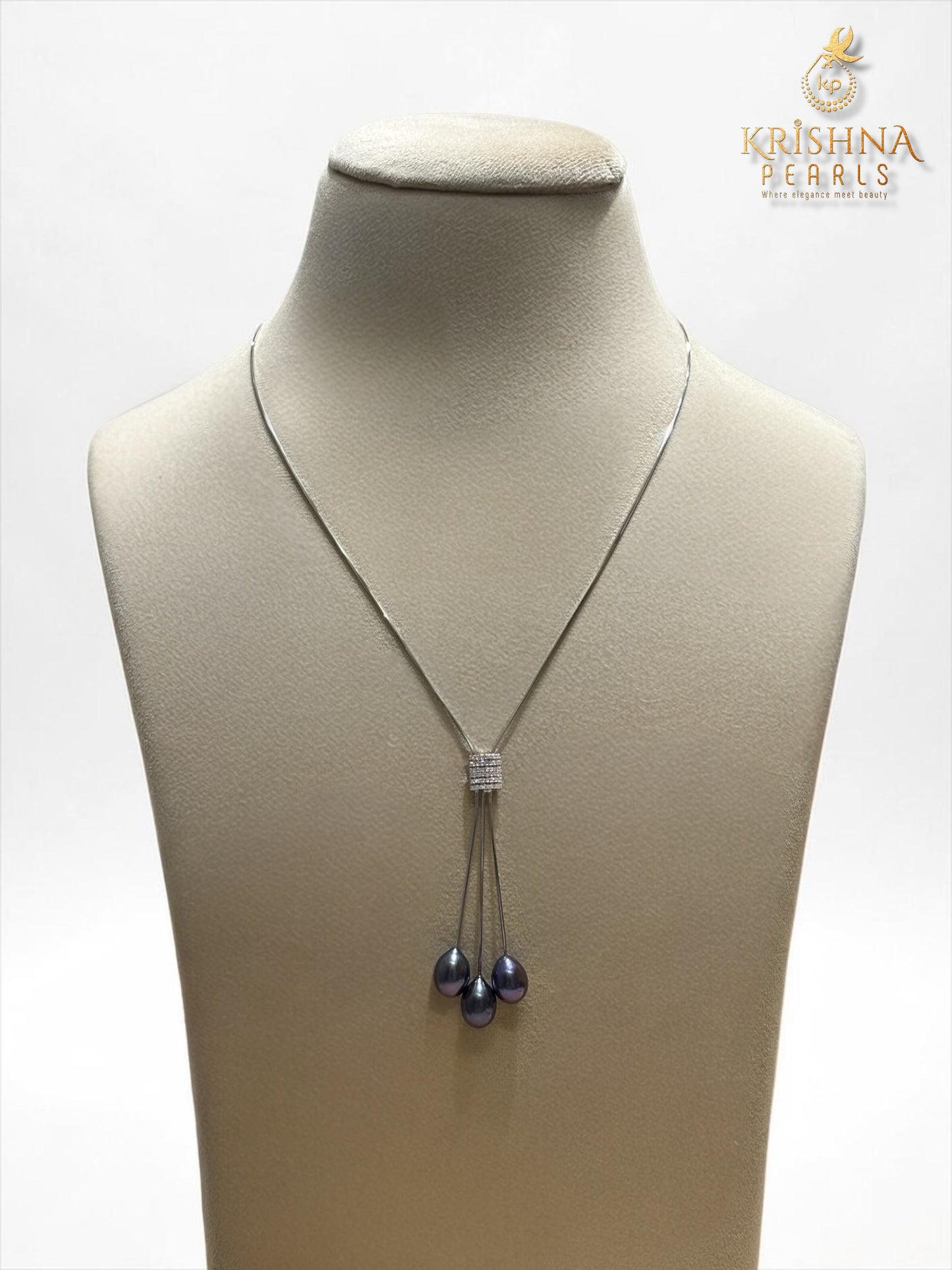 92.5 Silver Pearl Chain