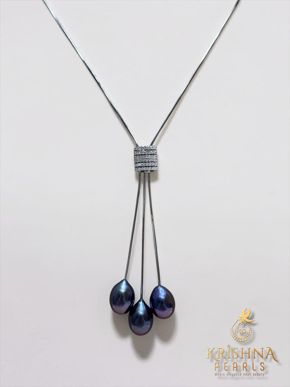 92.5 Silver Pearl Chain