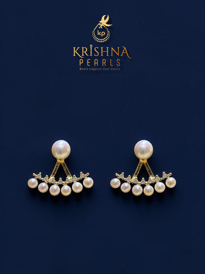 Cute Pendent With Pearls Necklace